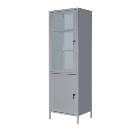 Шкаф медицинский одностворчатый с сейфом ШМ-1С - Фото 1