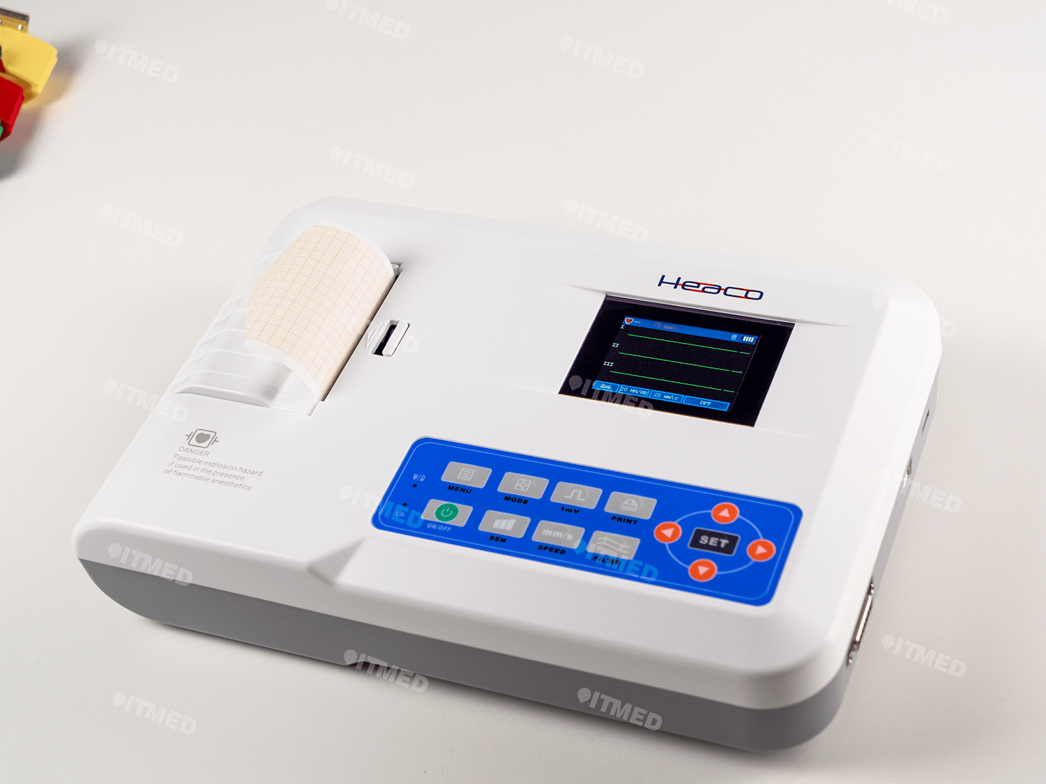 Електрокардіограф 3-х канальний 300G з сенсорним екраном - Фото 1