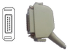 Кабель к ЭКГ EK41, EK53, EK56, EK51, EK512, HELLIGE - Фото 1