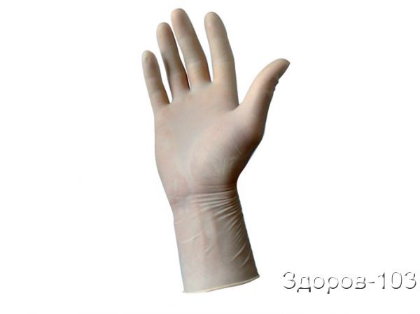 Рукавички латексні припудрені SafeTouch E-Series (50 пар) - Фото 1