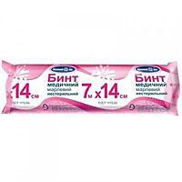 Бинт нестерильный медицинский 7мх14см 