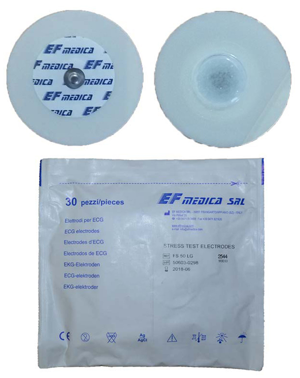 Електрод одноразовий EF MEDICA F 50 LG (30шт) - Фото 1