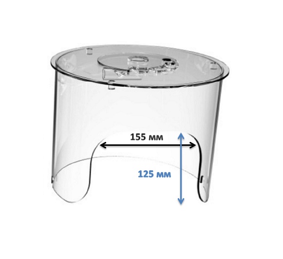 Ковпак для кисневої терапії великий - Фото 1