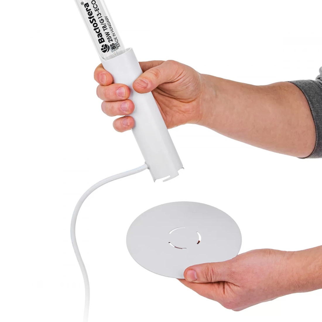 Бактерицидний опромінювач BactoSfera 360° 15 OZONEFREE White - Фото 1