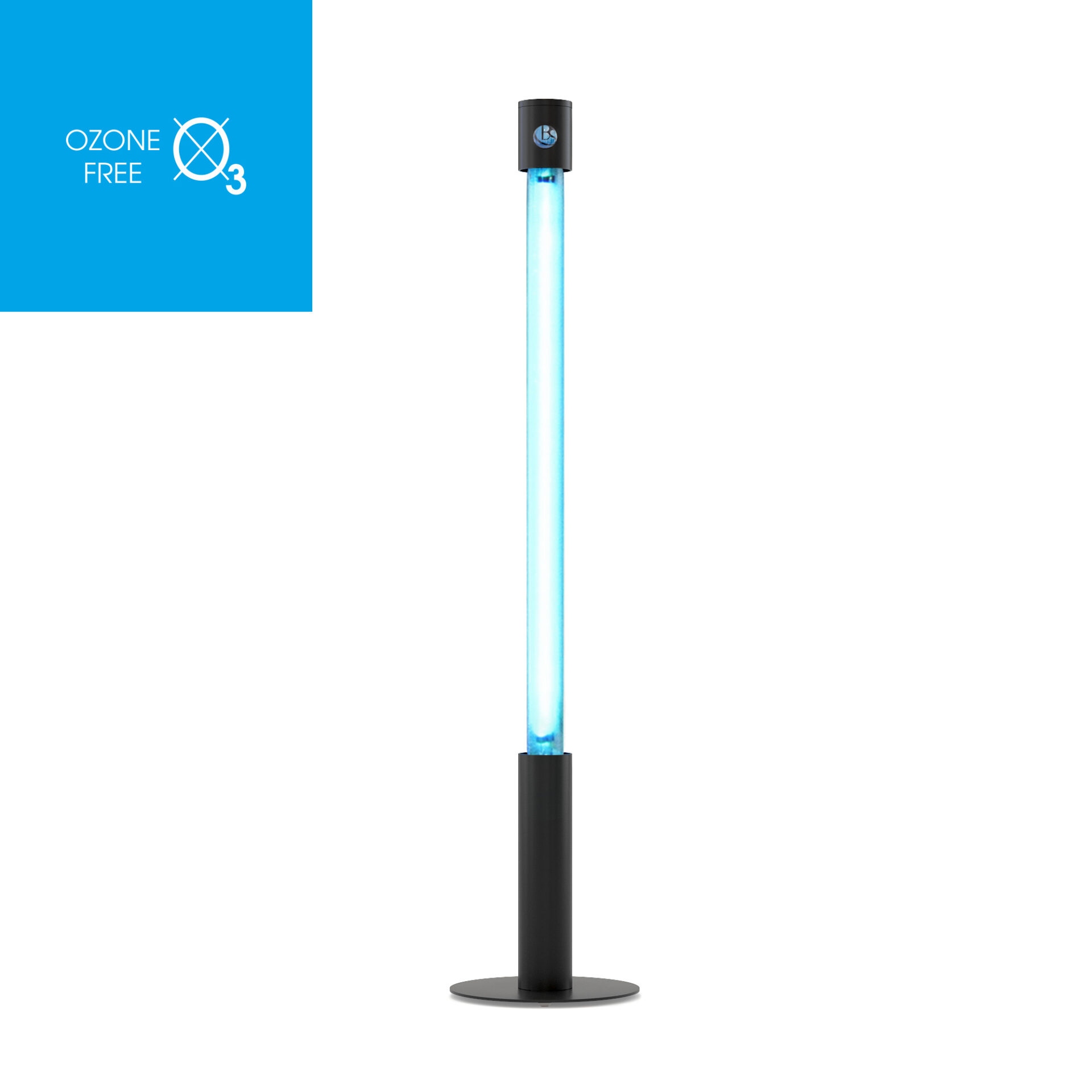 Бактерицидний опромінювач BactoSfera 360° 15 OZONEFREE Black - Фото 1
