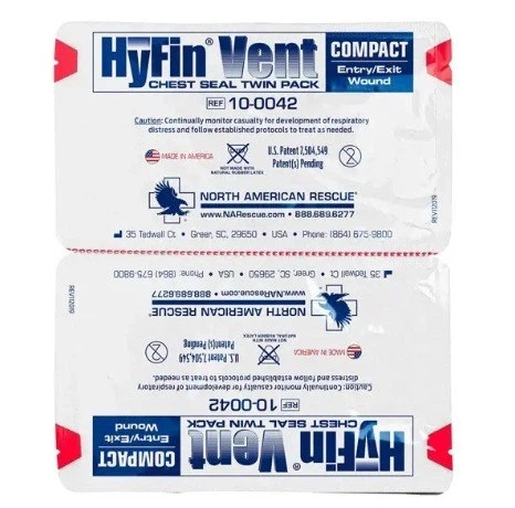Оклюзійна наліпка HYFIN Vent Compact вентильована - Фото 1