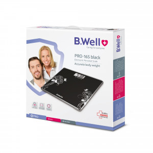 Электронные весы B.Well PRO-165 Черные - Фото 1