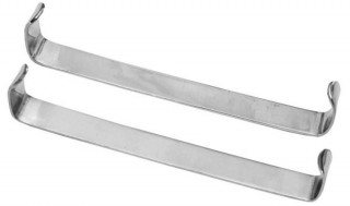 Крючок пластинчатый по Фарабефу, парные. Длина 13,0 см. (К-14) - Фото 1