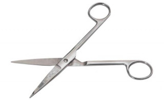 Ножницы с двумя острыми концами, прямые, 140 мм. (Н-33-1) - Фото 1