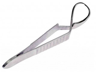 Зажим по Jones, для прикрепления операционного белья к коже. Длина 9,0 см.(К-132) - Фото 1