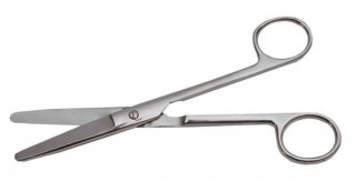 Ножницы тупоконечные, прямые, 170 мм. (Н-6) - Фото 1