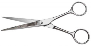 Ножницы для стрижки волос при обработке краев раны. Длина 17,5 см, диаметр 57 мм. (Н-18) - Фото 1