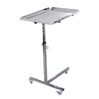 Столик хирургический СХ-3 полностью из нержавеющей стали - Фото 1