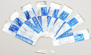 Лезвия для скальпеля, стерильные (упаковка 100 шт.) - Фото 1