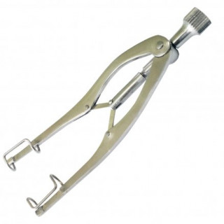 Векодержатель с винтовым фиксатором по Кастровьеджо . Длина 8,0 см. (ВР-8) - Фото 1