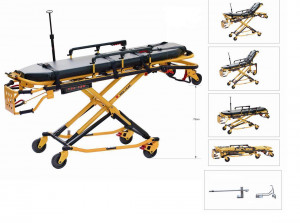 Носилки медицинские (каталка В02) - Фото 1