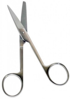 Ножницы с одним острым концом, прямые, 140 мм. (Н-33) - Фото 1