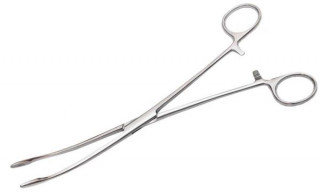 Корнцанг изогнутый для детей, 228 мм. (Щ-20-4) - Фото 1