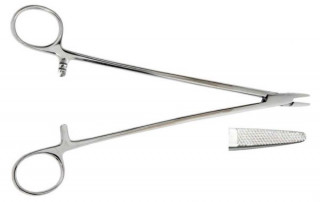 Иглодержатель. Длина 25,0 см. (И-10-3) - Фото 1