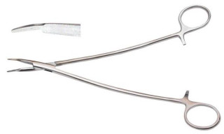 Иглодержатель для атравматических игл, детский, 200 мм. (И-19) - Фото 1