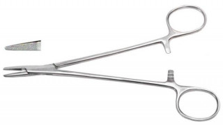 Иглодержатель сосудистый, 160 мм. (И-10-4) - Фото 1