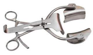 Ранорасширитель с кремальерой, трехстворчатый.Длина 15,0 см. (Р-48) - Фото 1