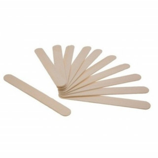 Шпатель косметологический деревянный (100 шт.) - Фото 1