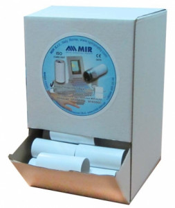 Мундштук одноразовый MIR Spiro для спирометра/пикфлуометра (100 шт/уп) - Фото 1