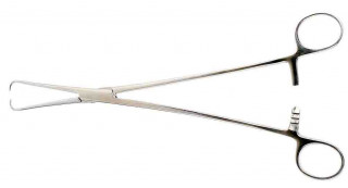 Щипцы маточные однозубые (шаровые), для извлечения тела матки. (Щ-24) - Фото 1