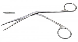 Щипцы тампонные носовые, изогнутые. Длина 20,0 см (Щ-3) - Фото 1