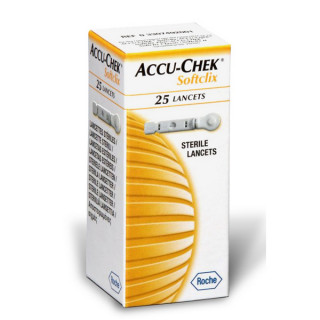 Ланцеты Accu-Chek® Softclix 25 шт. - Фото 1