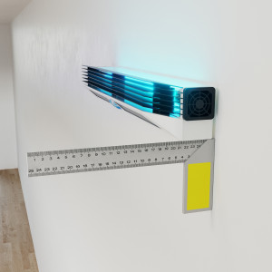 Экранированный облучатель с жалюзи EKRAN Jalousie 15 FAN - Фото 1