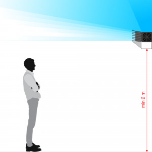 Экранированный облучатель с жалюзи EKRAN Jalousie 15х2 - Фото 1