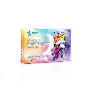Пластырь бактерицидный детский 