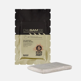 Кровоостанавливающая губка ChitoSAM 100 7,6 см х 1,22 м - Фото 1