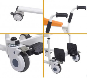 Кресло-коляска транспортировочное для инвалидов MIRID MKX-01A - Фото 1