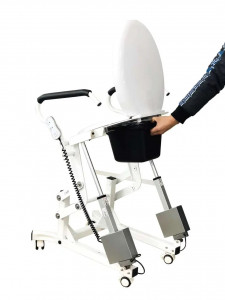 Кресло для туалета с подъемным устройством стационарное LWY-002 - Фото 1