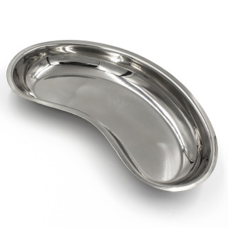 Лоток медицинский металлический почкообразный (250х160х35) - Фото 1