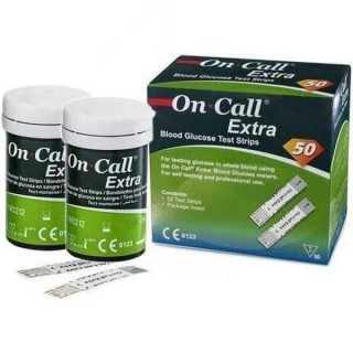 Тест-полоски On Call Extra 50 шт. - Фото 1
