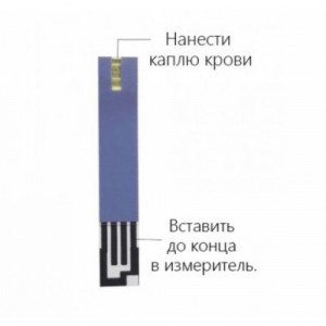 Тест-смужки Холестерину 10 шт GLANBER TC01 - Фото 1