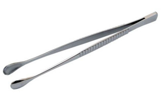 Пинцет зубчатолапчатый. Длина 20,0 см, ширина 8 мм (П-157) - Фото 1