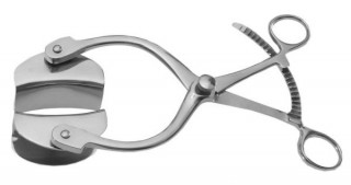 Ранорасширитель с кремальерой, двустворчатый. (Р-92) - Фото 1