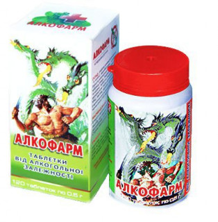 Алкофарм, 120 табл. по 0,5 г - Фото 1