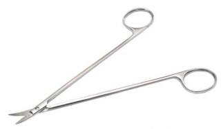 Ножницы остроконечные, вертикально-изогнутые, 160 мм. (Н-23) - Фото 1