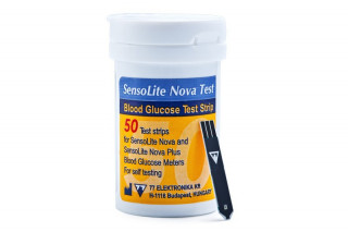 Тест-полоски для глюкометров SensoLite Nova №50 - Фото 1