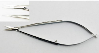 Ножницы микро, глазные по Мак Клюр, 100 мм (Н-м) - Фото 1