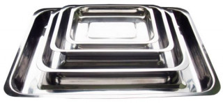 Лоток хирургический, прямоугольный 400 мм (400х300) (ЛПр-400) - Фото 1