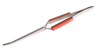 Пінцет зворотний для паяння. Довжина 16 см (ПОП) - Фото 1