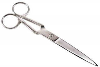 Ножницы медицинские для разрезания перевязочного материала. Длина 19.0 см (Н-09М) - Фото 1