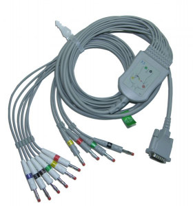 Кабель к ЭКГ АТ-1, АТ-101, АТ-2, АТ2plus, SCHILLER - Фото 1